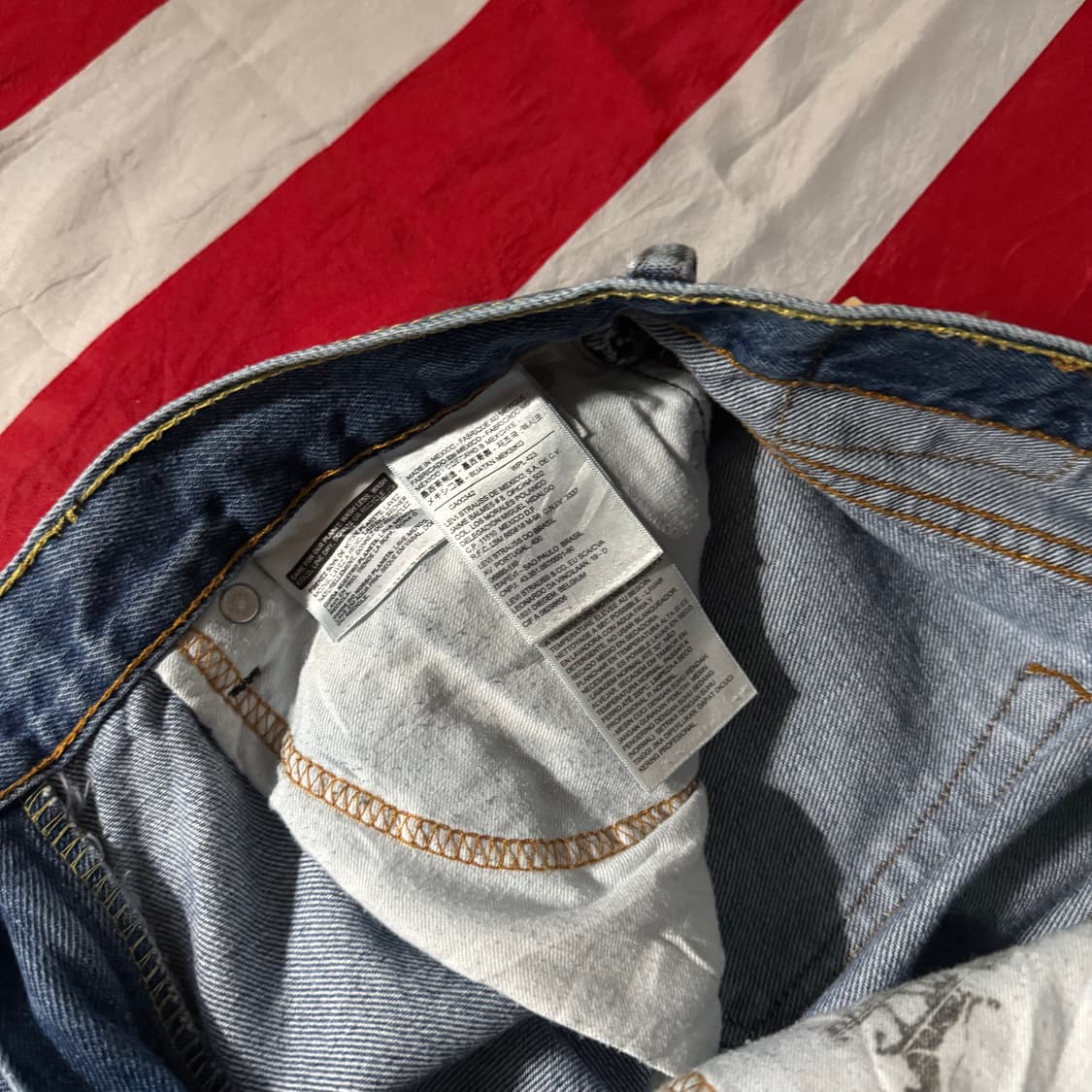 levi's 505 리바이스 505 데님 청바지 30x30 -11 상품이미지7