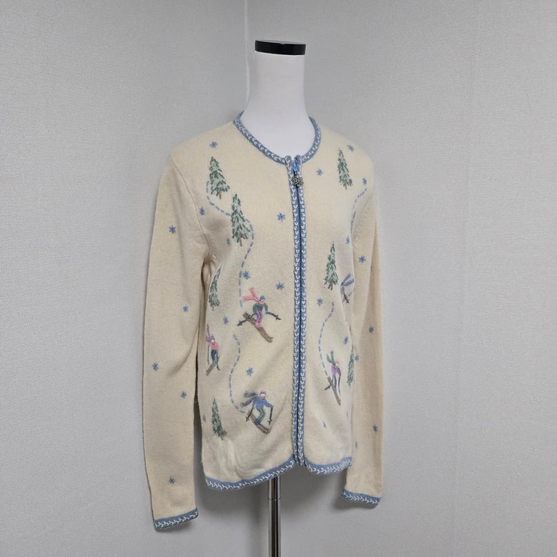 Talbots 탈보츠 울 집업 가디건 / 여자 가디건/ 여성 가디건  상품이미지8