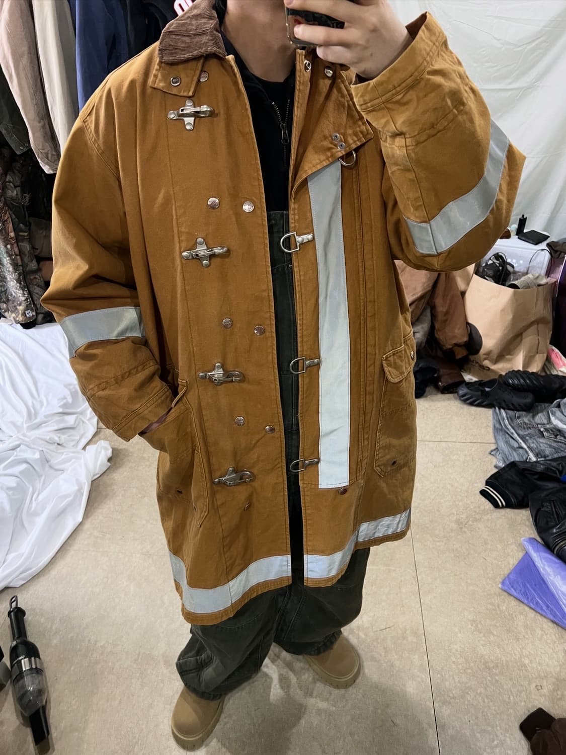 휴스턴 파이어맨 코트 자켓 상품이미지5