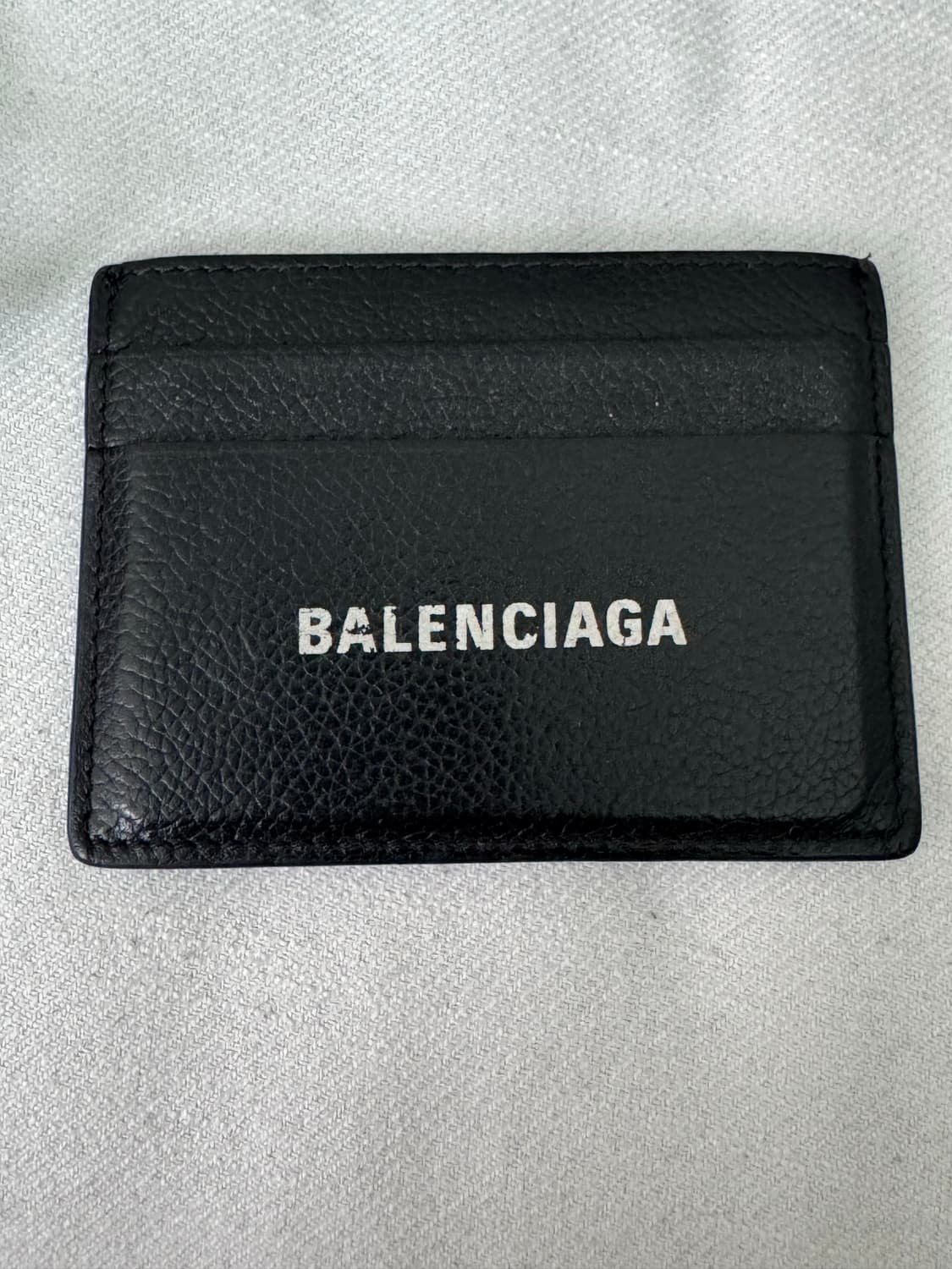 발렌시아가 카드지갑 블랙 상품이미지3