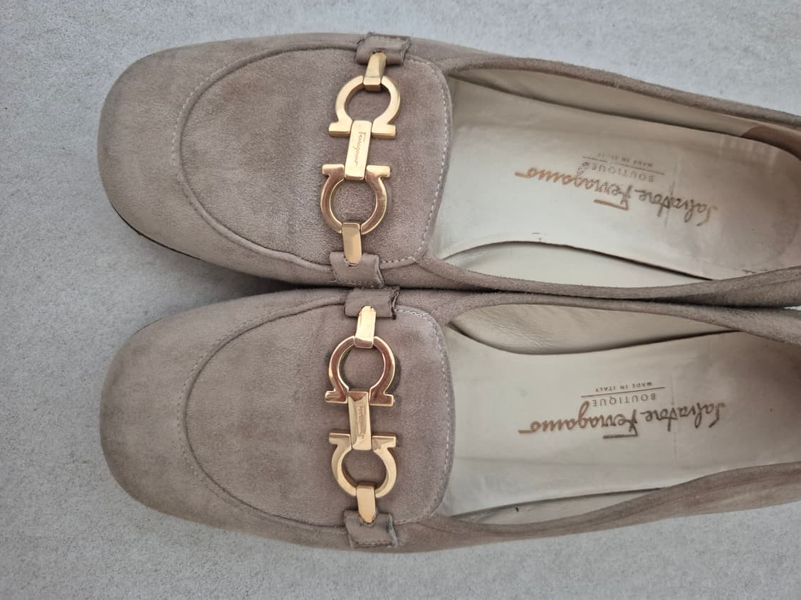 페라가모 스웨이드 로퍼 단화 상품이미지4