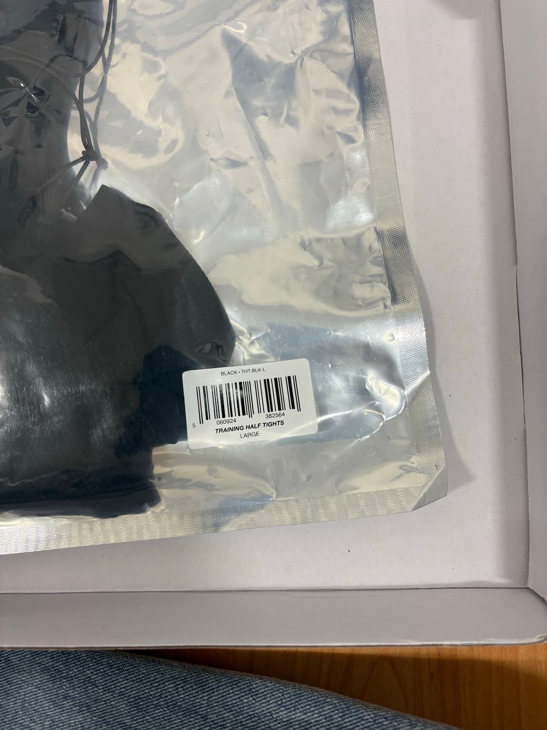 UVU / 하프 타이즈 1.0  블랙 Half Tights  상품이미지3