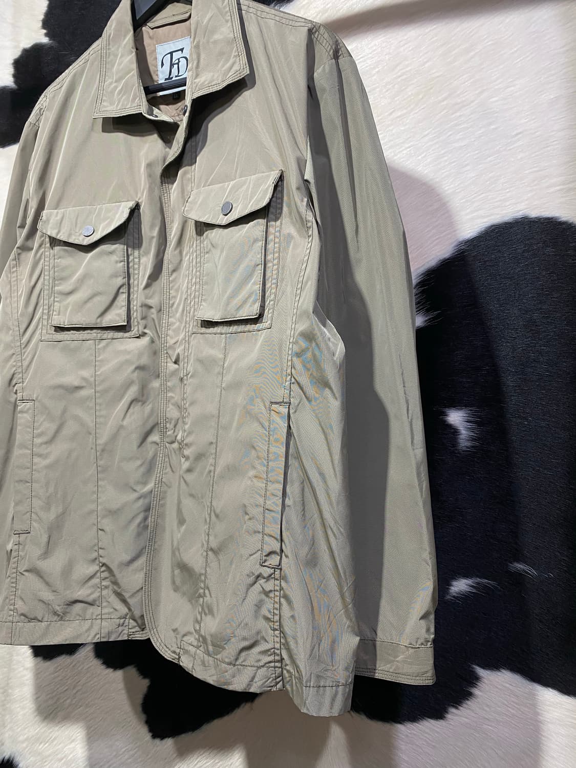 Fidato 나일론 카키 포켓자켓 상품이미지5