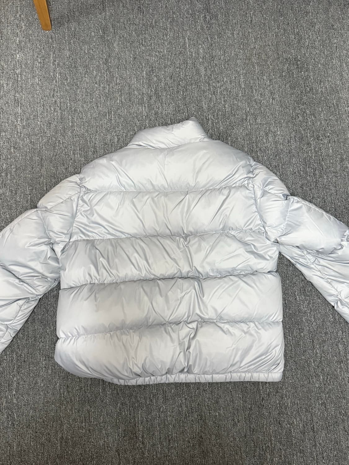디스이스네버댓 퍼텍스 패딩 실버 상품이미지5