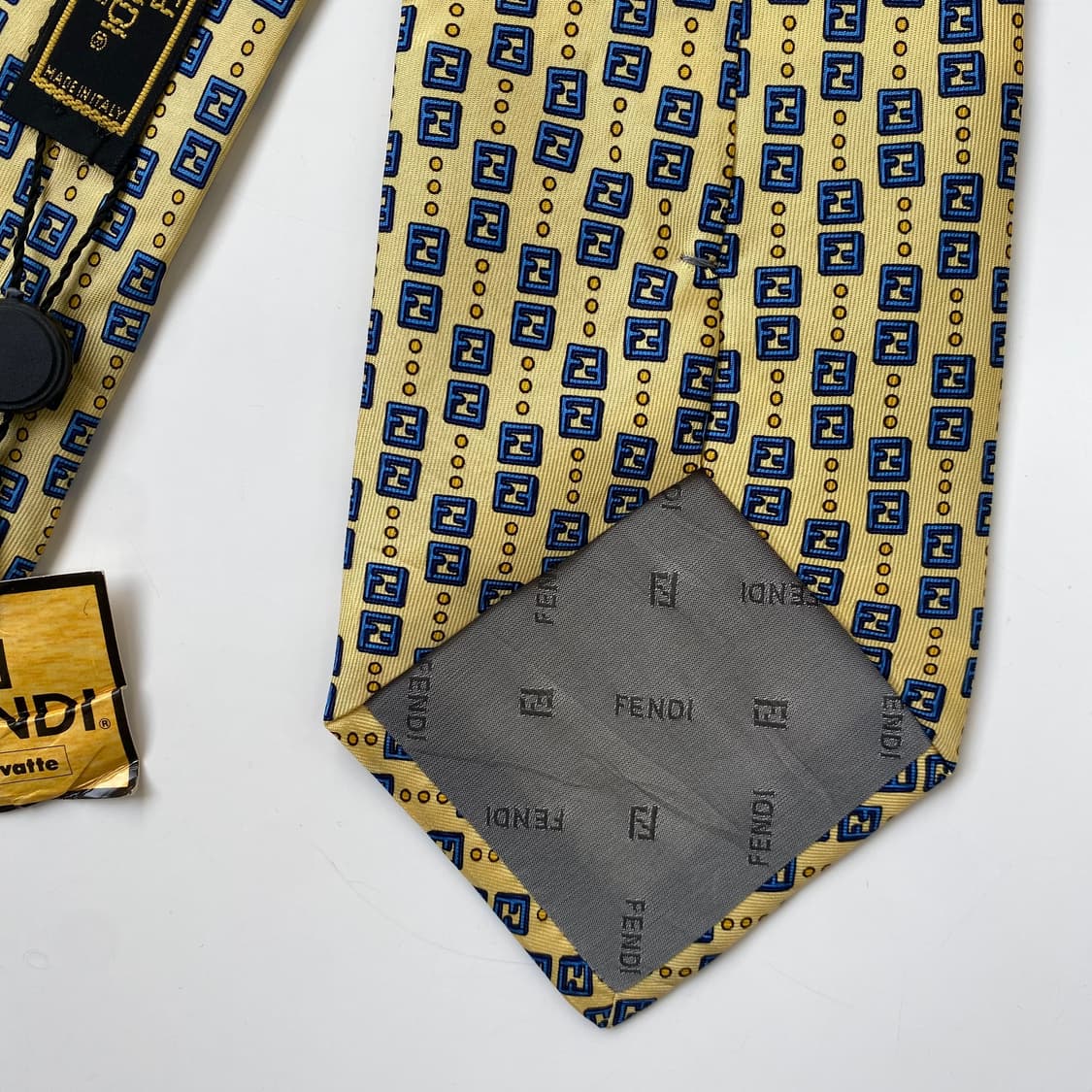 택달린 펜디 (FENDI) FF 모노그램 정품 명품 넥타이 상품이미지7