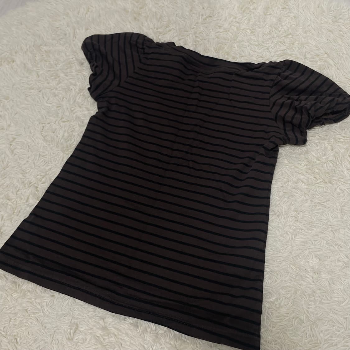 버버리 브라운스트라이프반팔티 상품이미지2