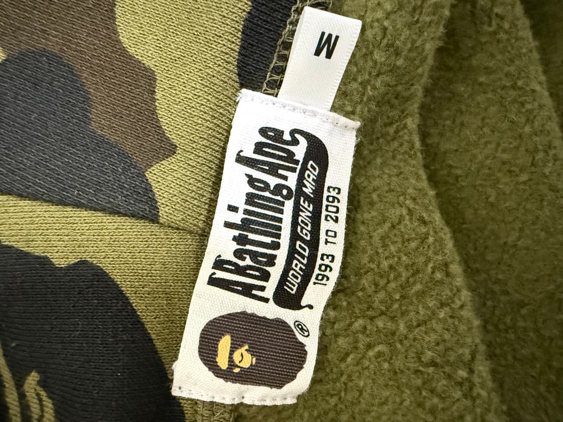 베이프 후드집업 M 새상품급 급쳐 상품이미지7