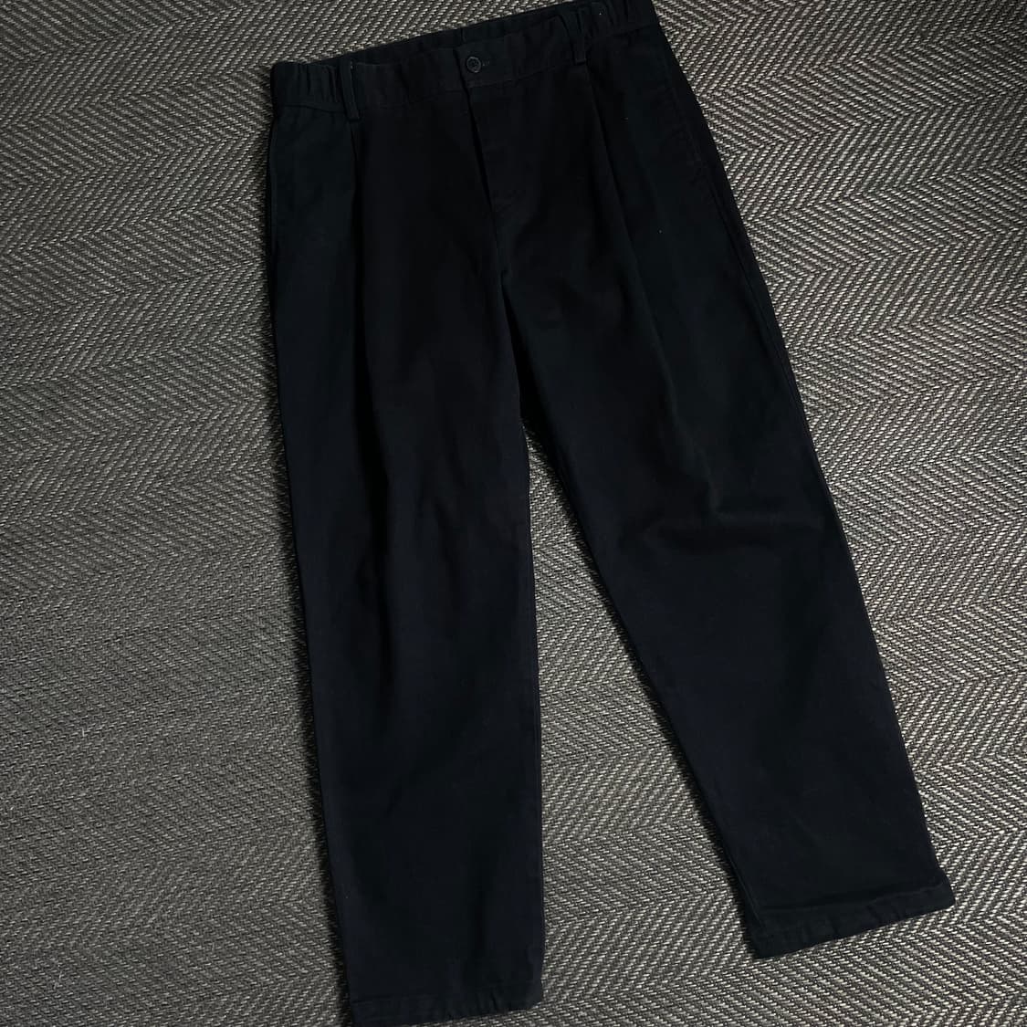 지오지아 코튼 루즈핏 미니멀 팬츠y 4832 상품이미지1