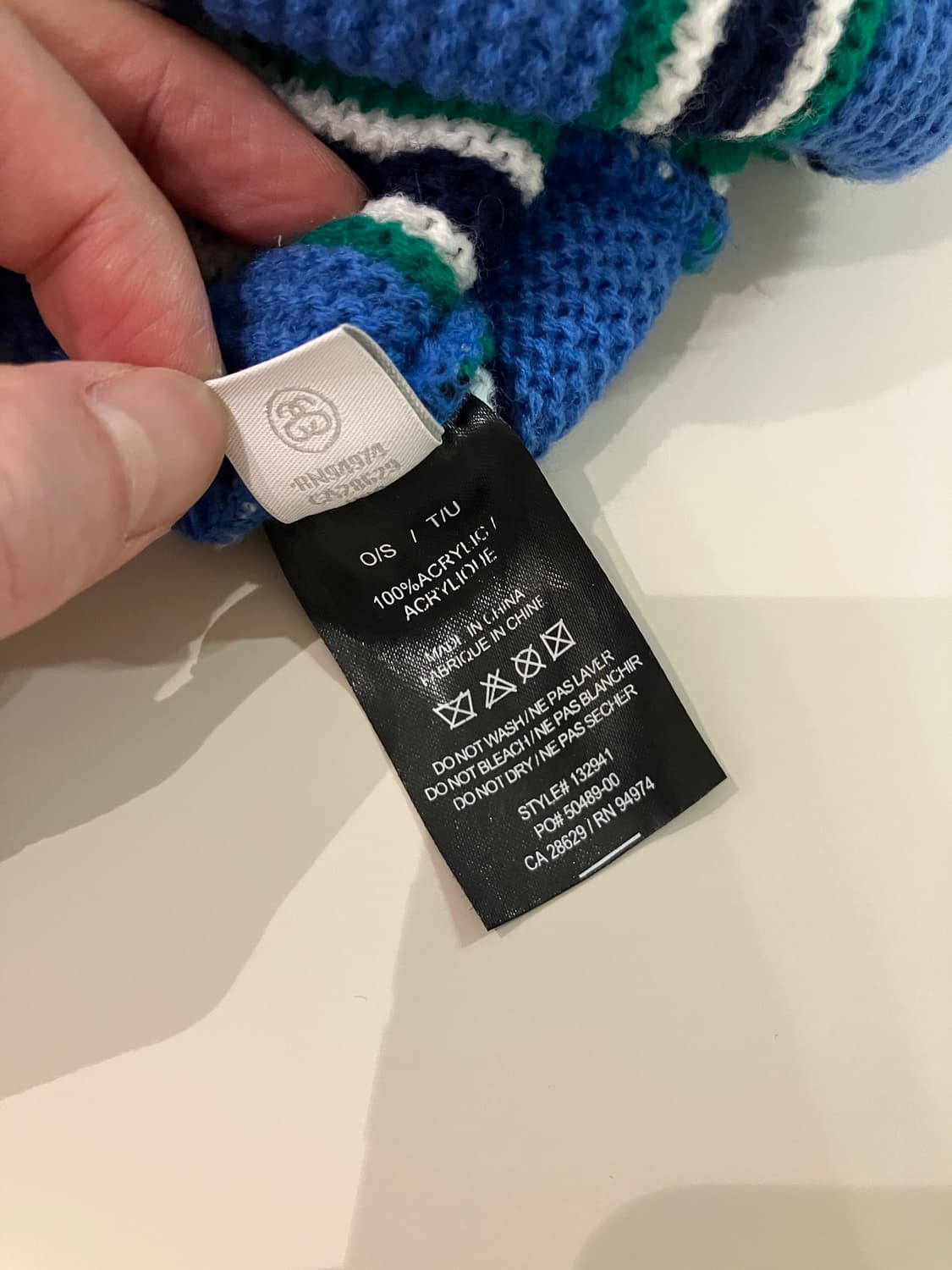 스투시 스트라이프 비니  상품이미지2