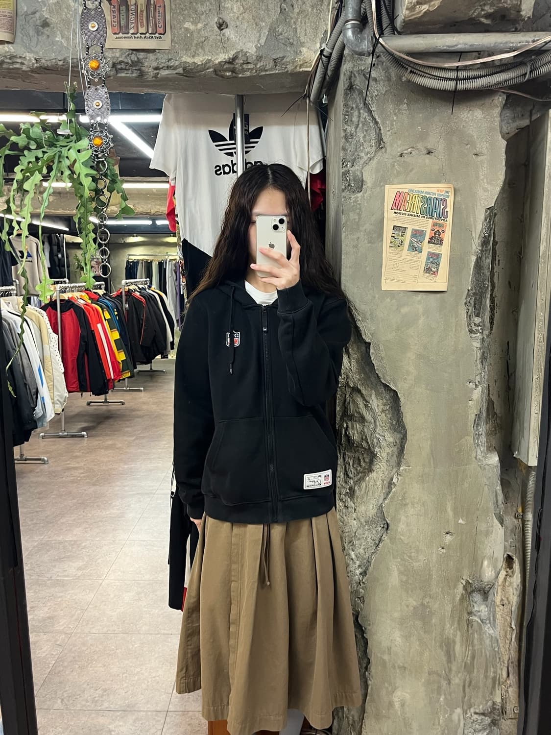 NFL 후드집업 블랙 S #csz1845 상품이미지2