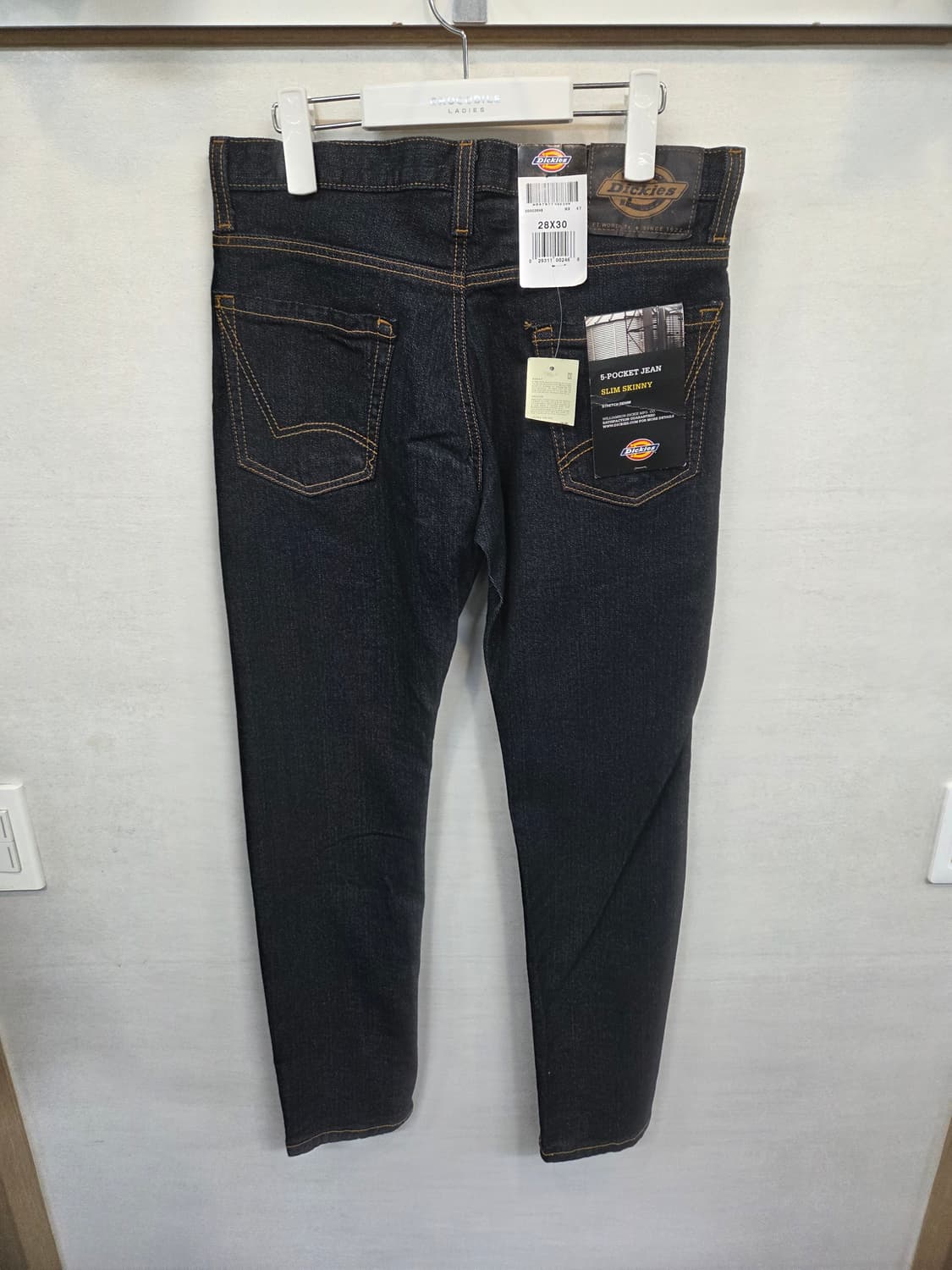 디키즈 5포켓 생지 데님팬츠 슬림핏 28 상품이미지2