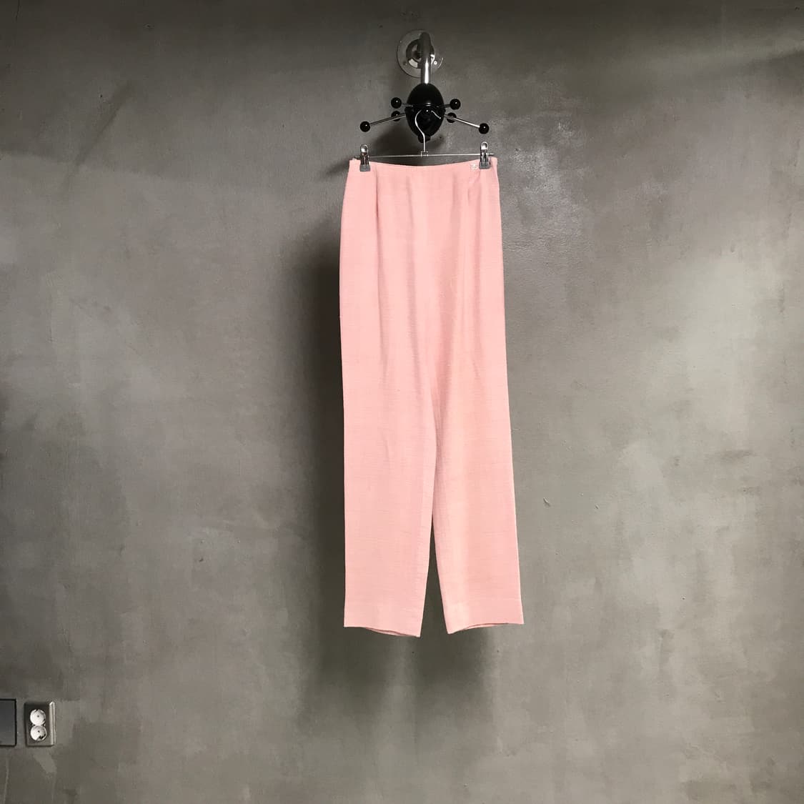 샤넬 핑크 실크 팬츠 36(W) 상품이미지1