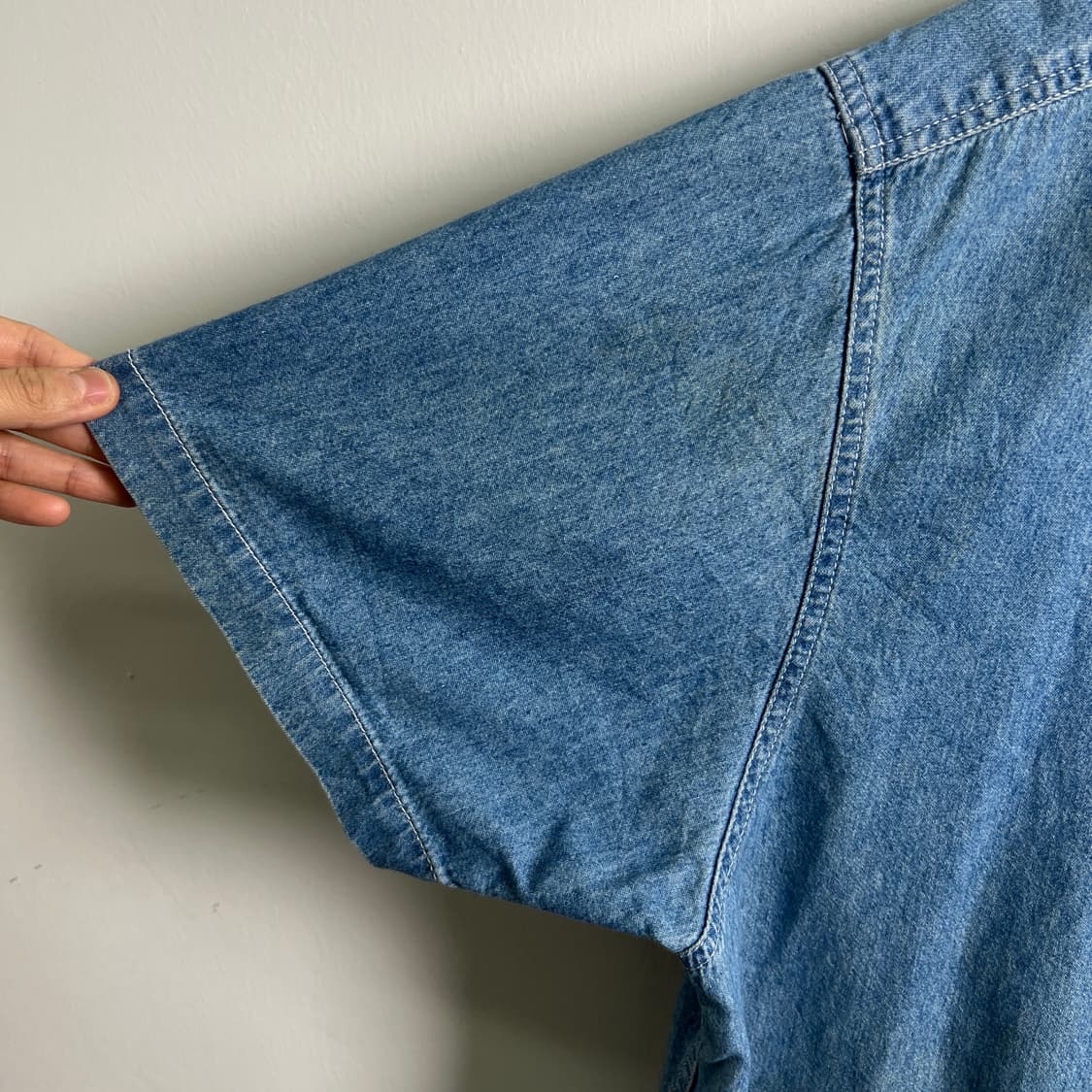 Carhartt 칼하트 데님 반팔 셔츠 XL 상품이미지5