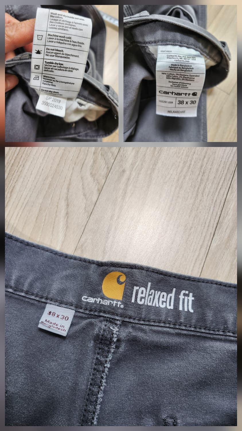 칼하트 워크팬츠 (38 상품이미지9