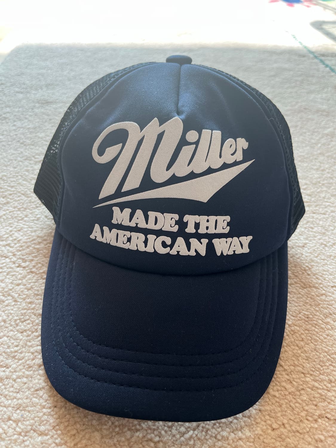 miller 트럭커 캡 판매해요 상품이미지1