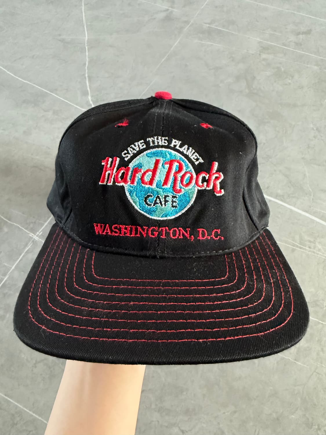 하드락카페 볼캡 (캡) 모자 블랙 상품이미지1