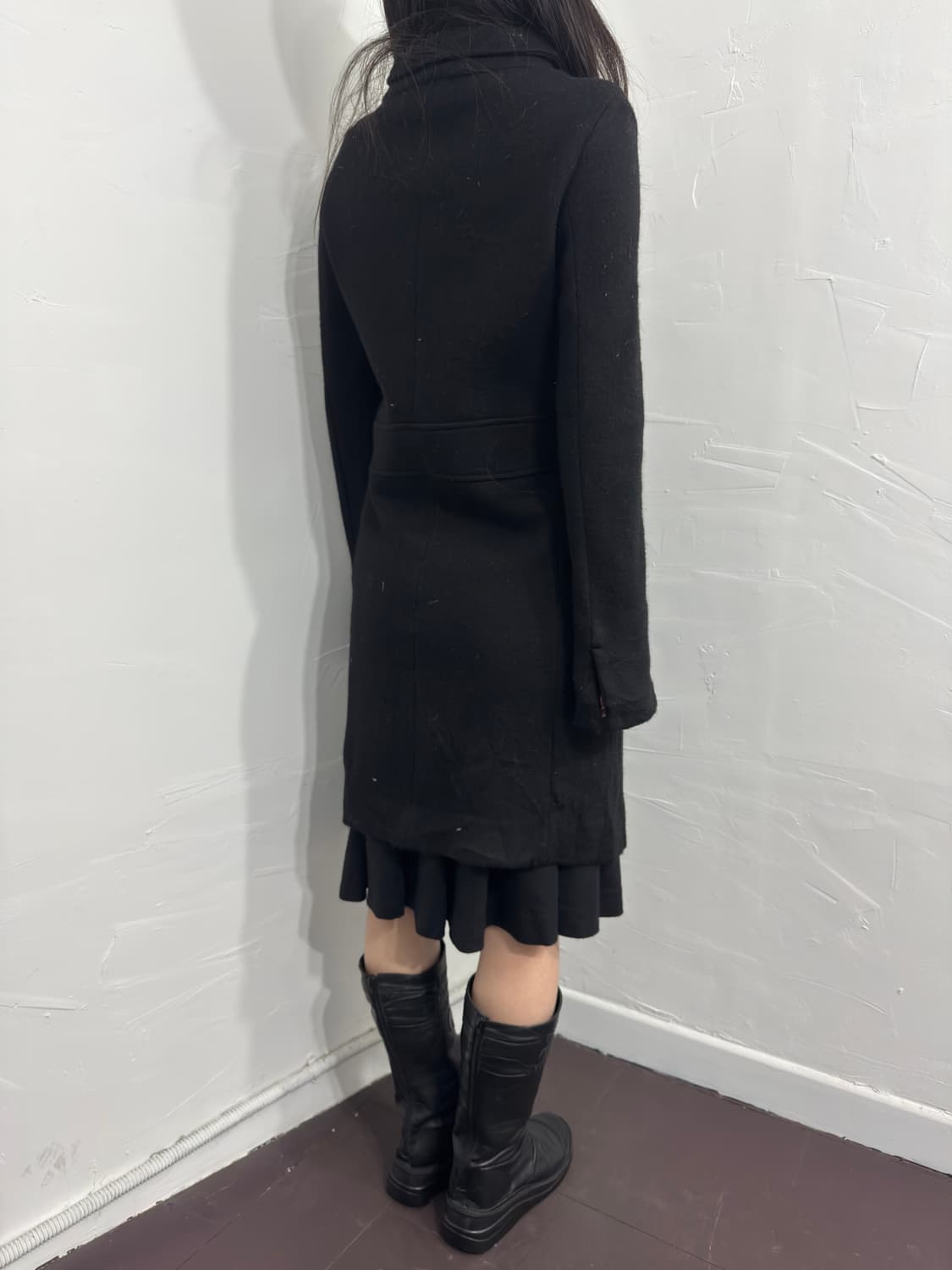 icb button wool coat 상품이미지5