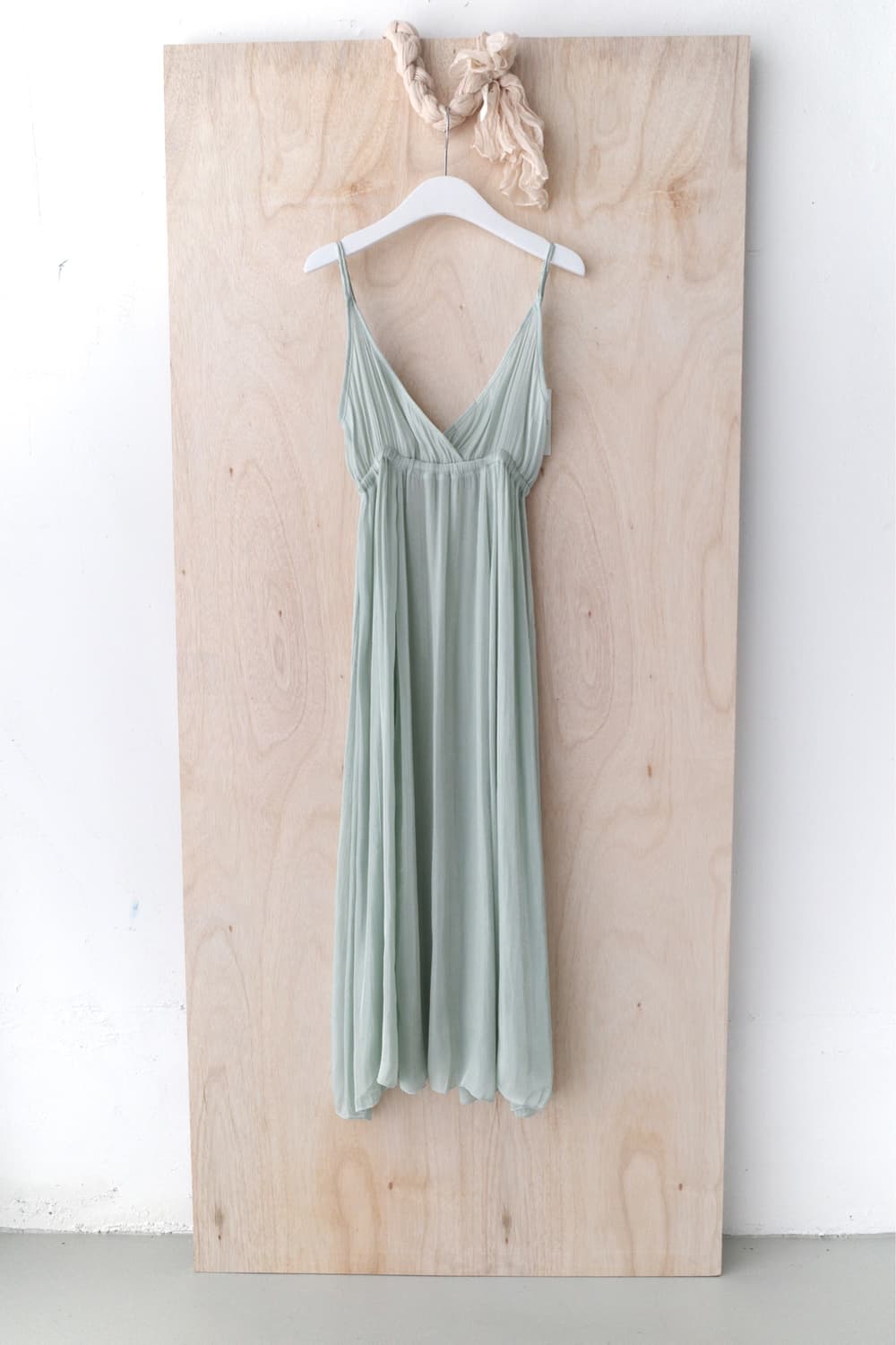 shirring long dress 상품이미지1