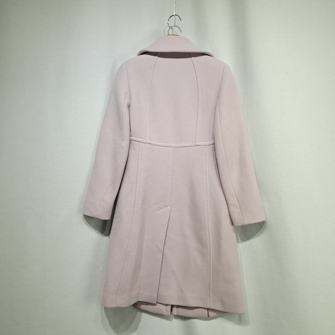 CN907W M 막스마라 페일핑크 울 앙고라 클래식 코트 상품이미지10