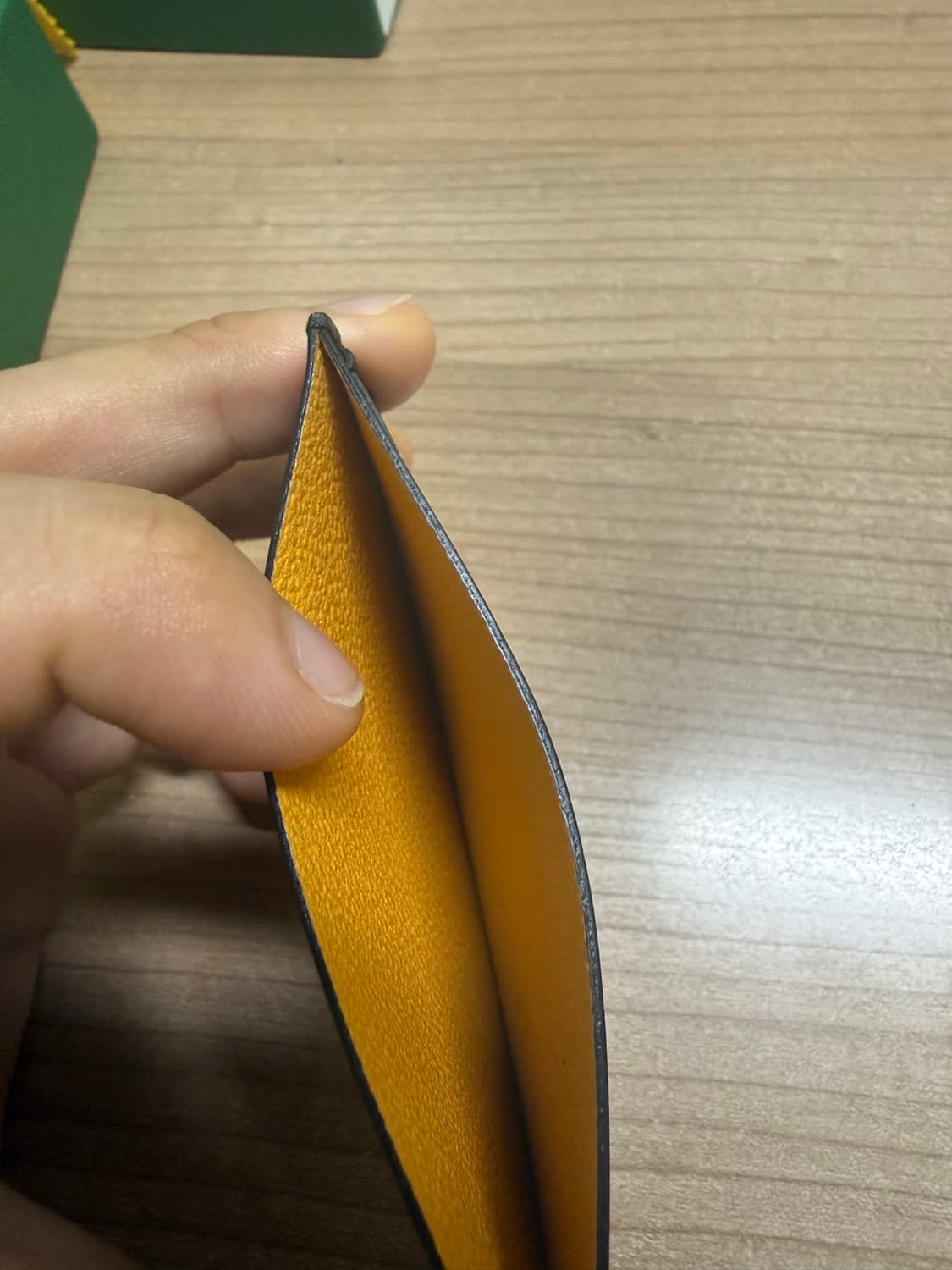 고야드 생쉴피스 카드지갑 블랙 새상품급 상품이미지4