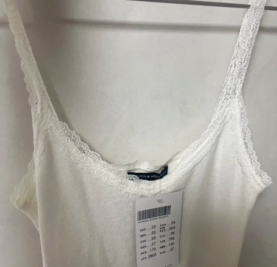 BRANDY MELVILLE sleeveless 브랜디멜빌 나시 상품이미지2