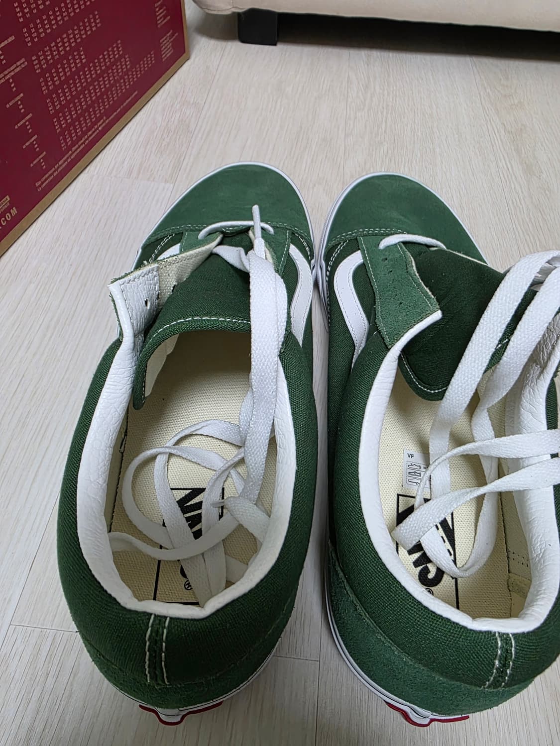 반스 올드스쿨 그린 300 새상품 상품이미지3