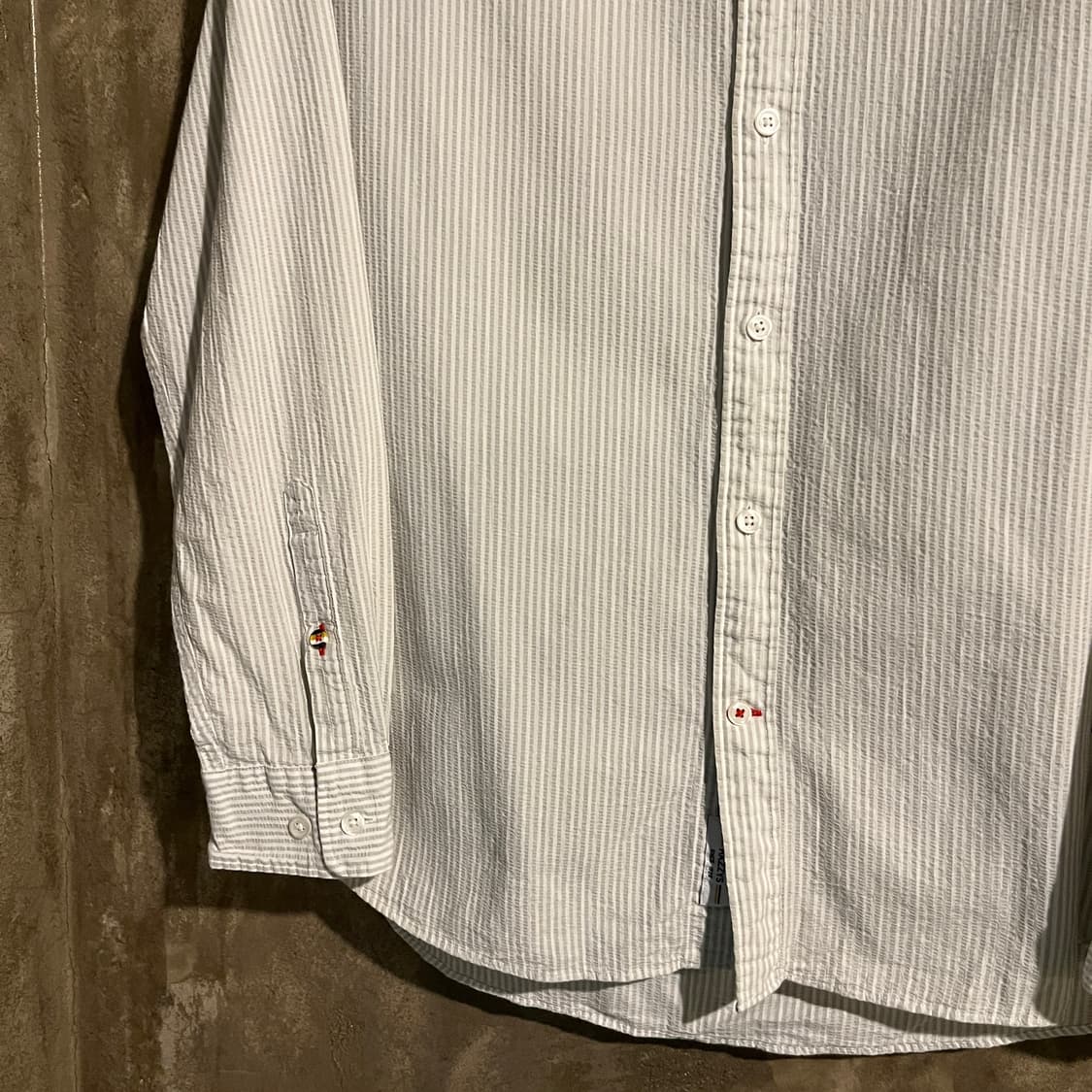 헤지스 스트라이프 셔츠 상품이미지3