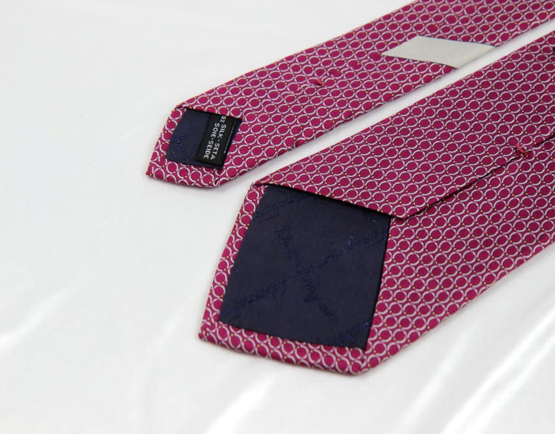 페라가모 8.5cm A-등급 간치니 신형 남자 명품 넥타이 상품이미지4