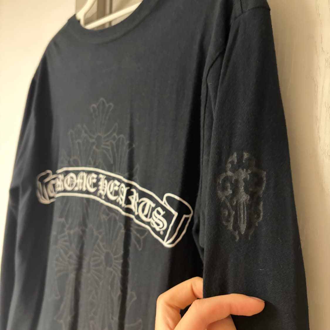 크롬하츠 크로스 세메터리 롱슬리브 S 상품이미지3