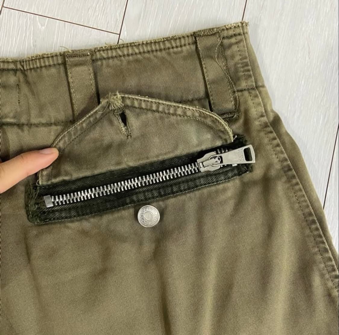 [44] AW03 돌체앤가바나 더블집업 카고 팬츠 상품이미지6