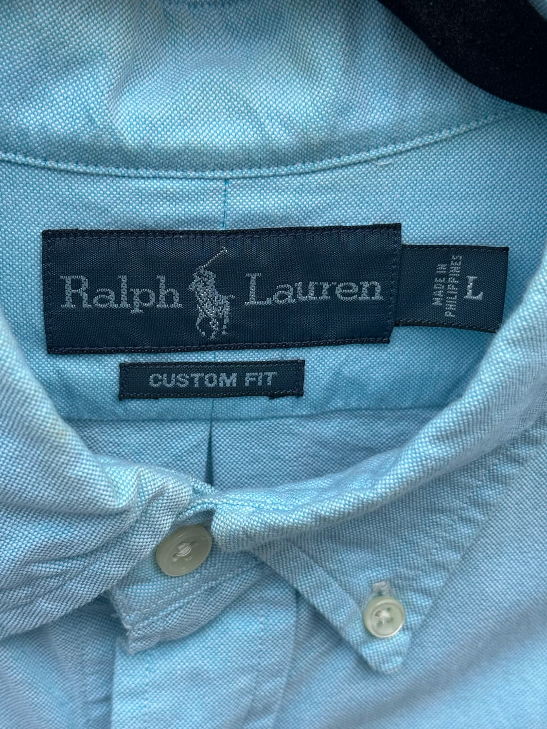Ralhp Lauren Solid Shirt (Teal) 상품이미지3