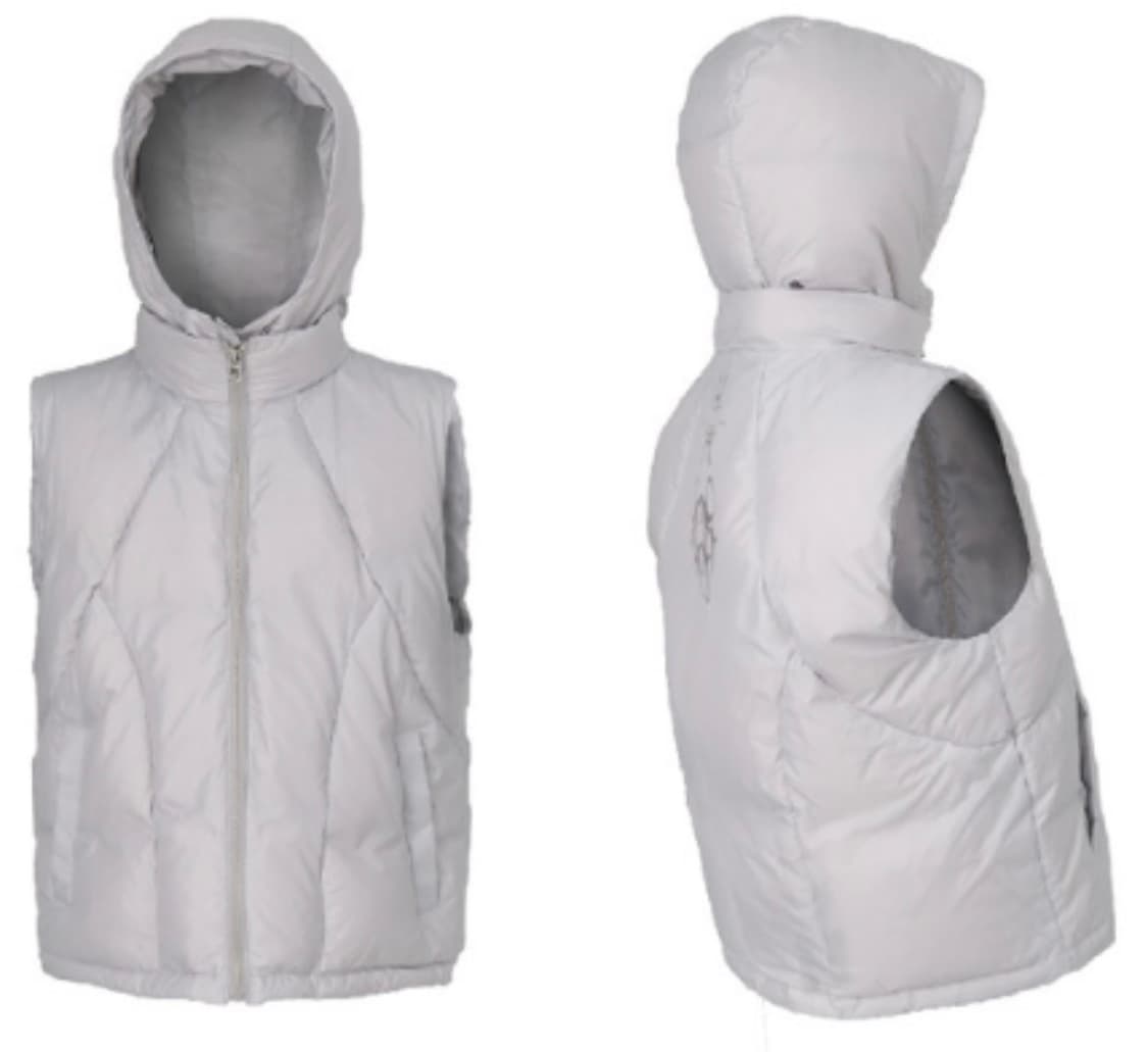 오호스 레이어드 볼레로 다운 자켓 패딩 2 상품이미지2