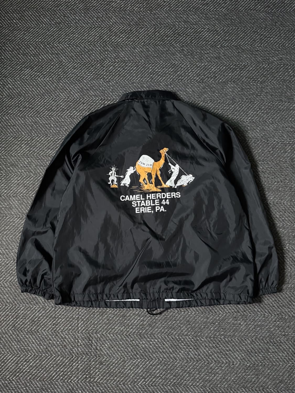 90s USA Auburn 카멜 빈티지 코치자켓 (105-110) 상품이미지1