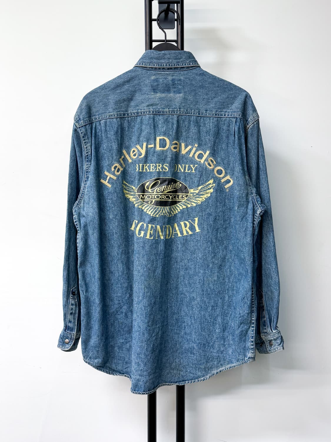 할리데이비슨 모터사이클 데님 셔츠 상품이미지1