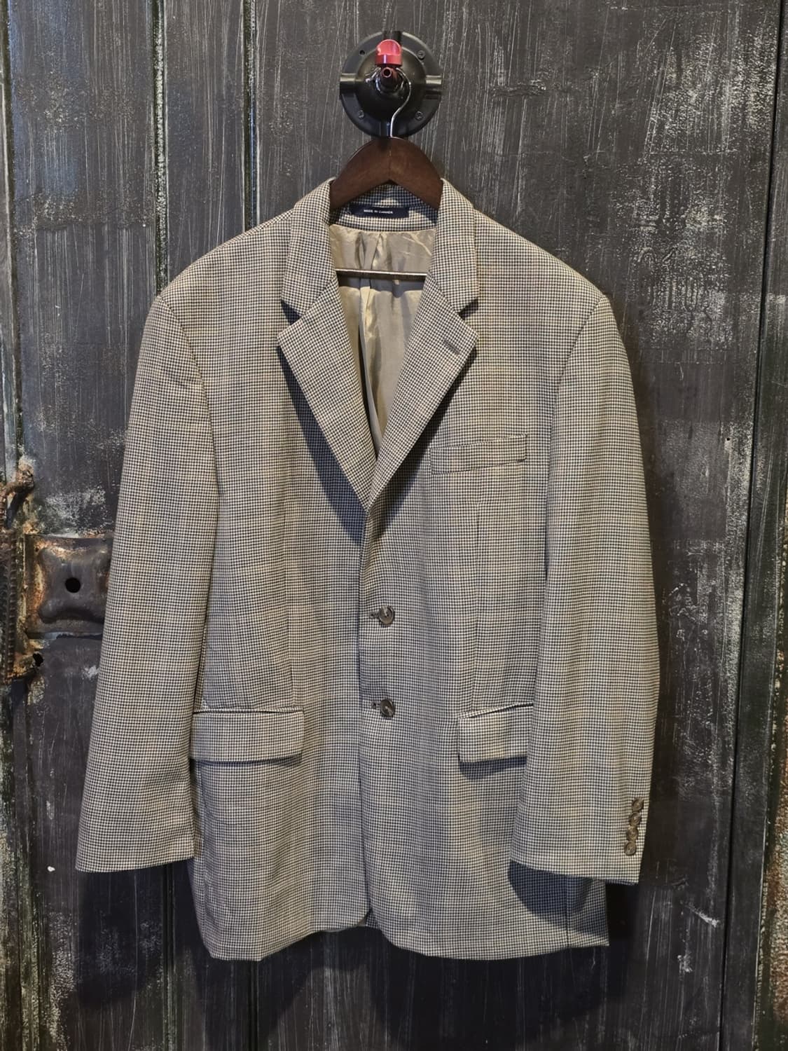 90s Chaps Ralph Lauren 투버튼 체크 블레이저 자켓 상품이미지1