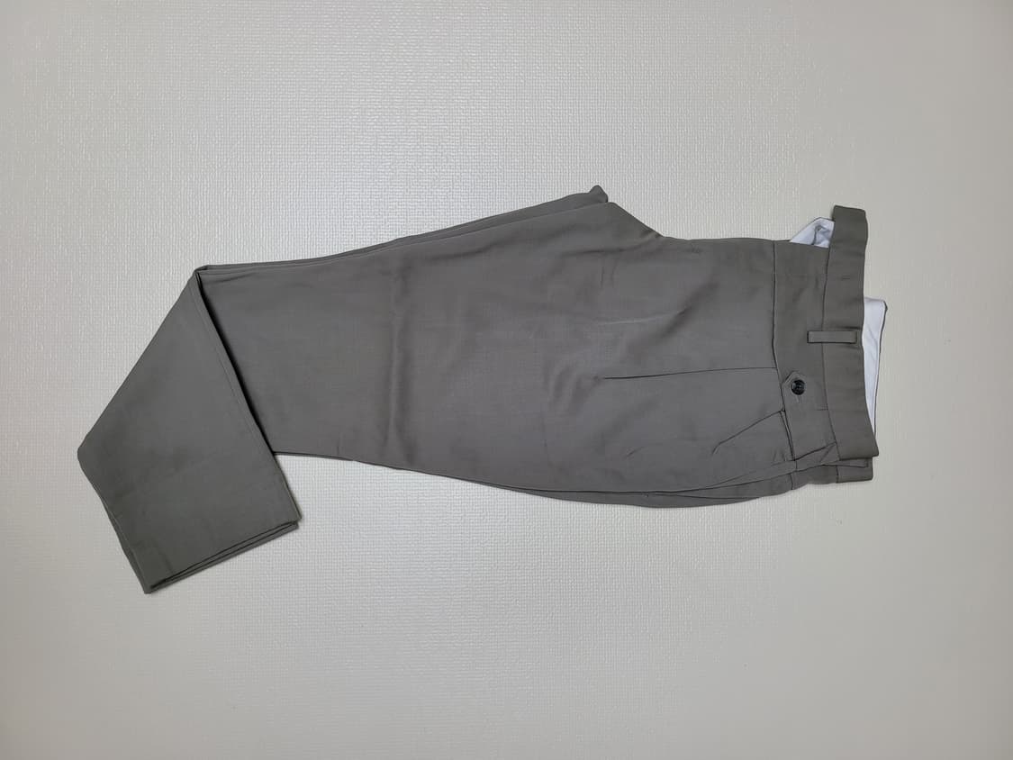 카루소 CARUSO by 장광효 남자 울 슬랙스 31 라이트카키 상품이미지2