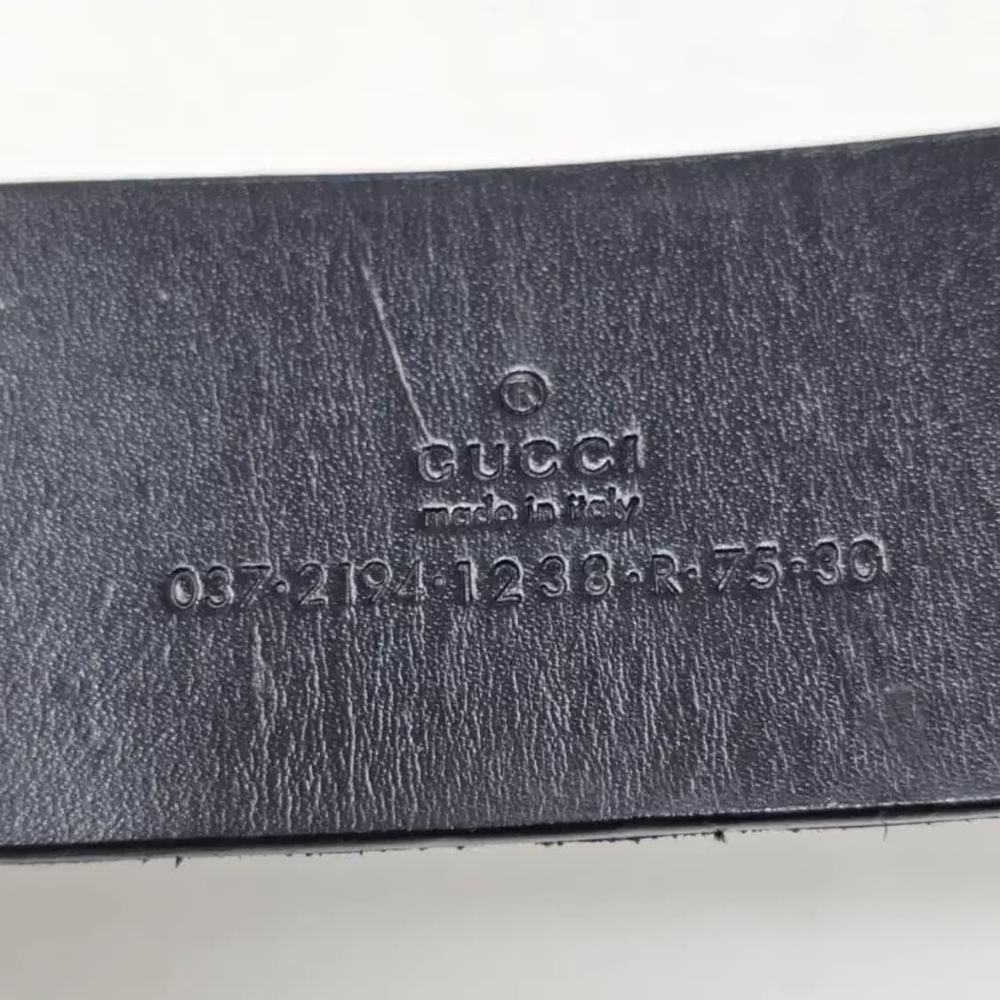 구찌 인터로킹 G 버클 벨트 블랙 상품이미지4