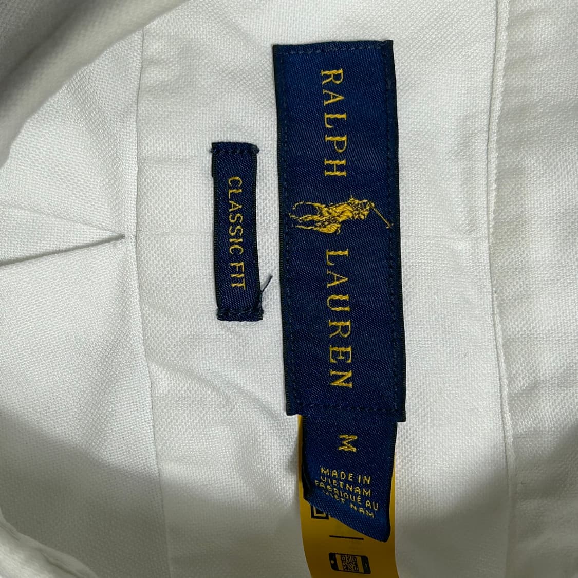 Polo Ralph Lauren 정품인증 클래식 핏 화이트 코튼 셔츠 상품이미지3