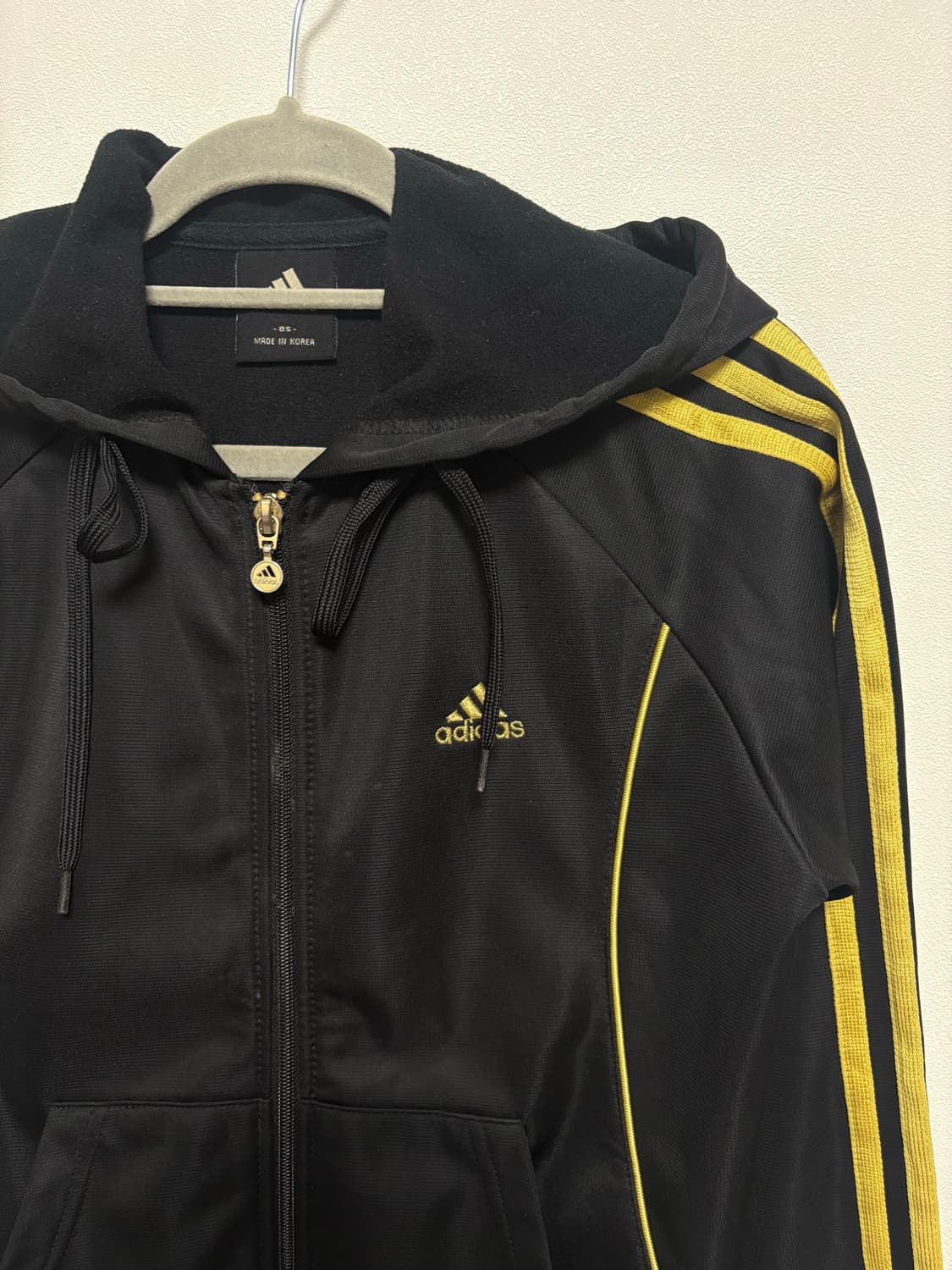 아디다스 골드 사이드라인 후디 져지 상품이미지3