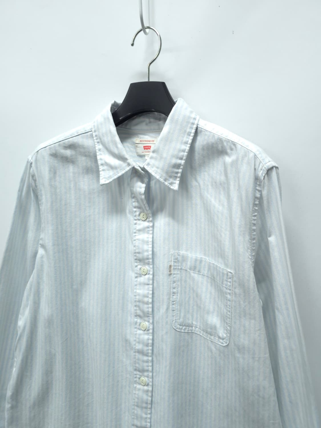 리바이스 화이트라벨 라이트블루 셔츠 ( 여성66~66반 ) 상품이미지3