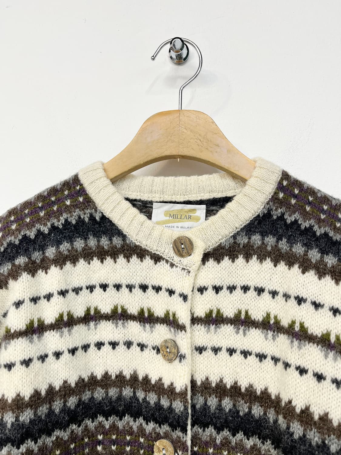  MAILLAR made in ireland 니트 가디건 상품이미지5
