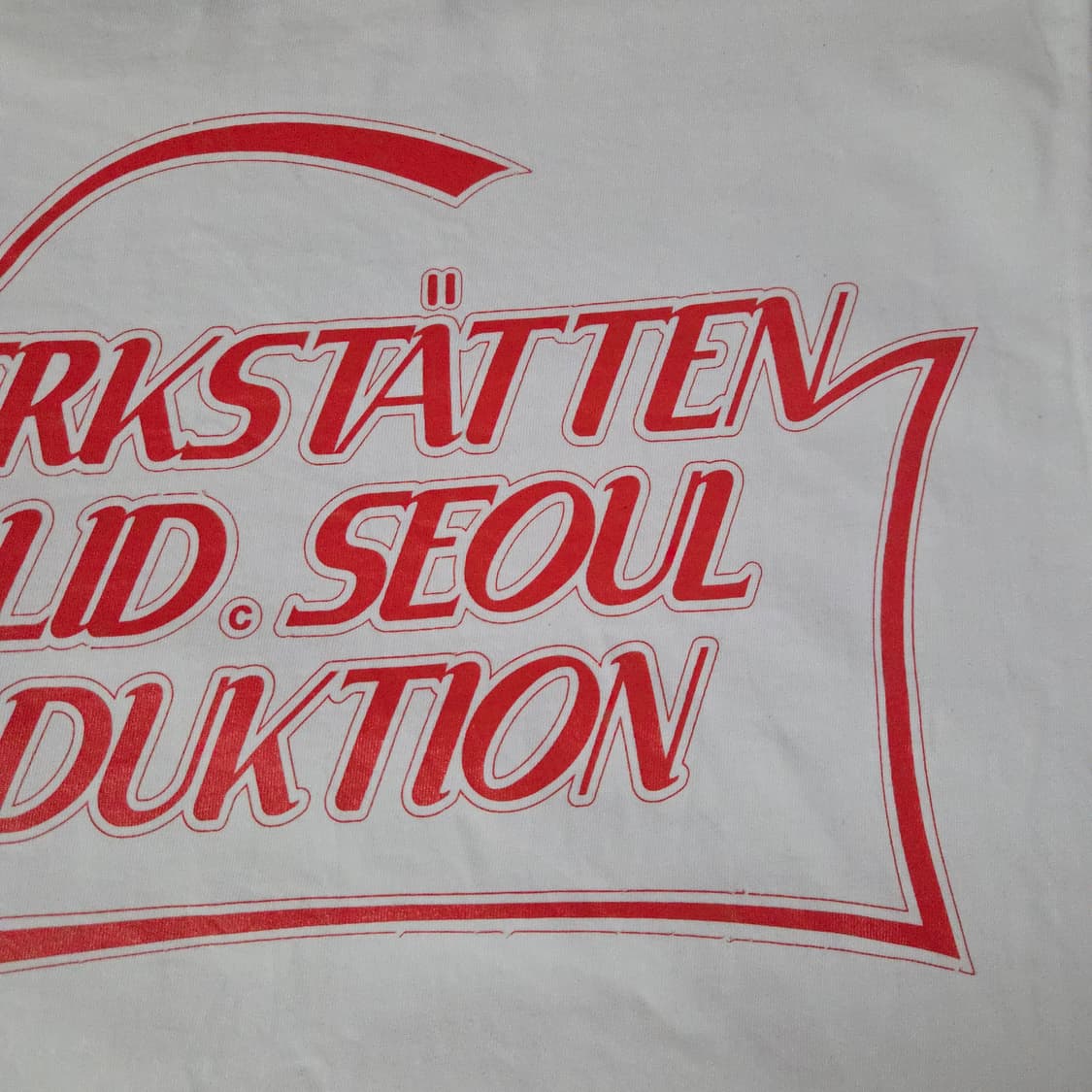 솔리드옴므 서울 반팔 티셔츠 48 100 화이트 상품이미지3