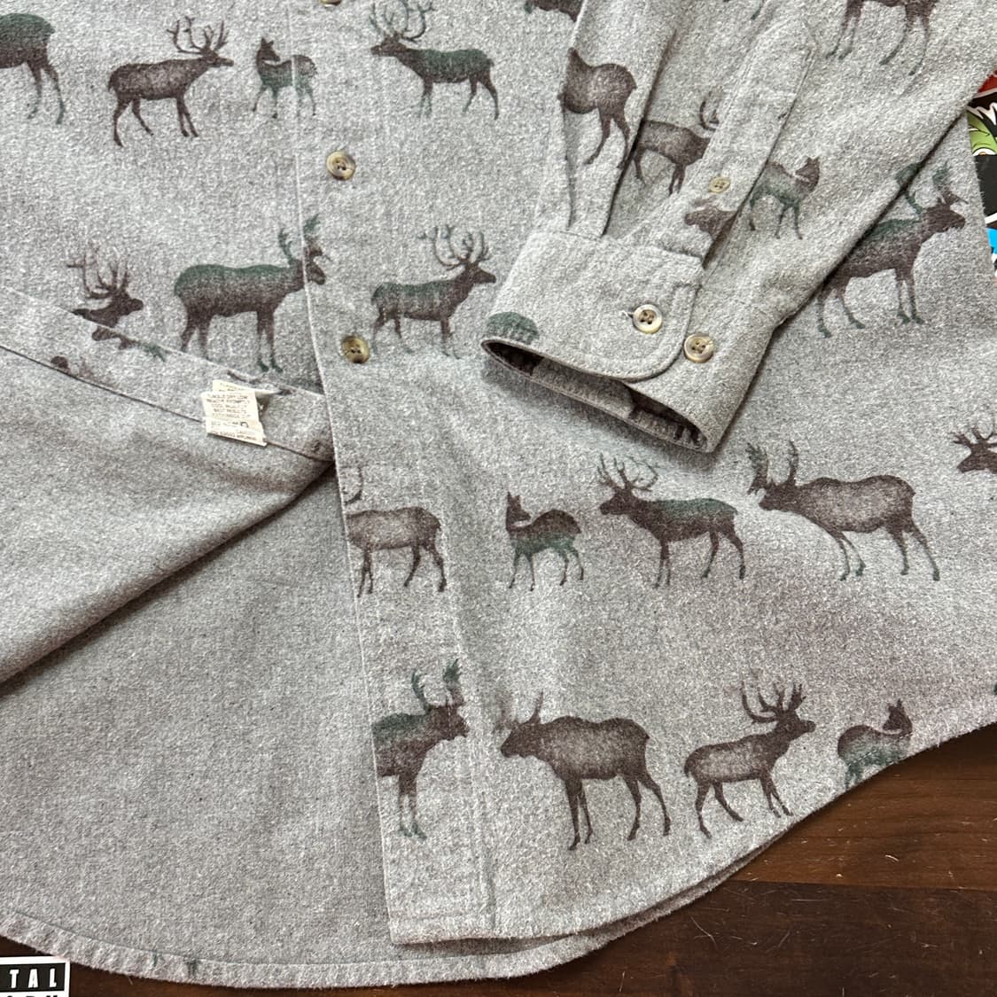 9~00s 울리치 무스 샤모아 셔츠 XL 상품이미지4