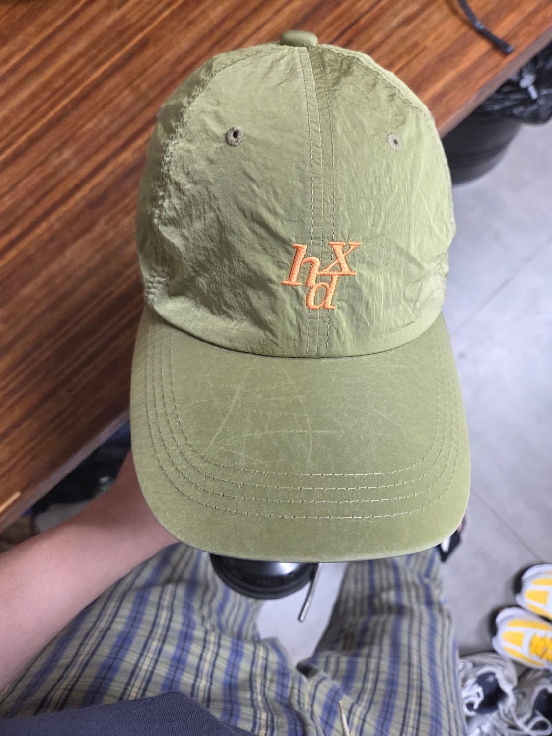 에이치덱스 나일론 메탈 모자 프리  상품이미지1