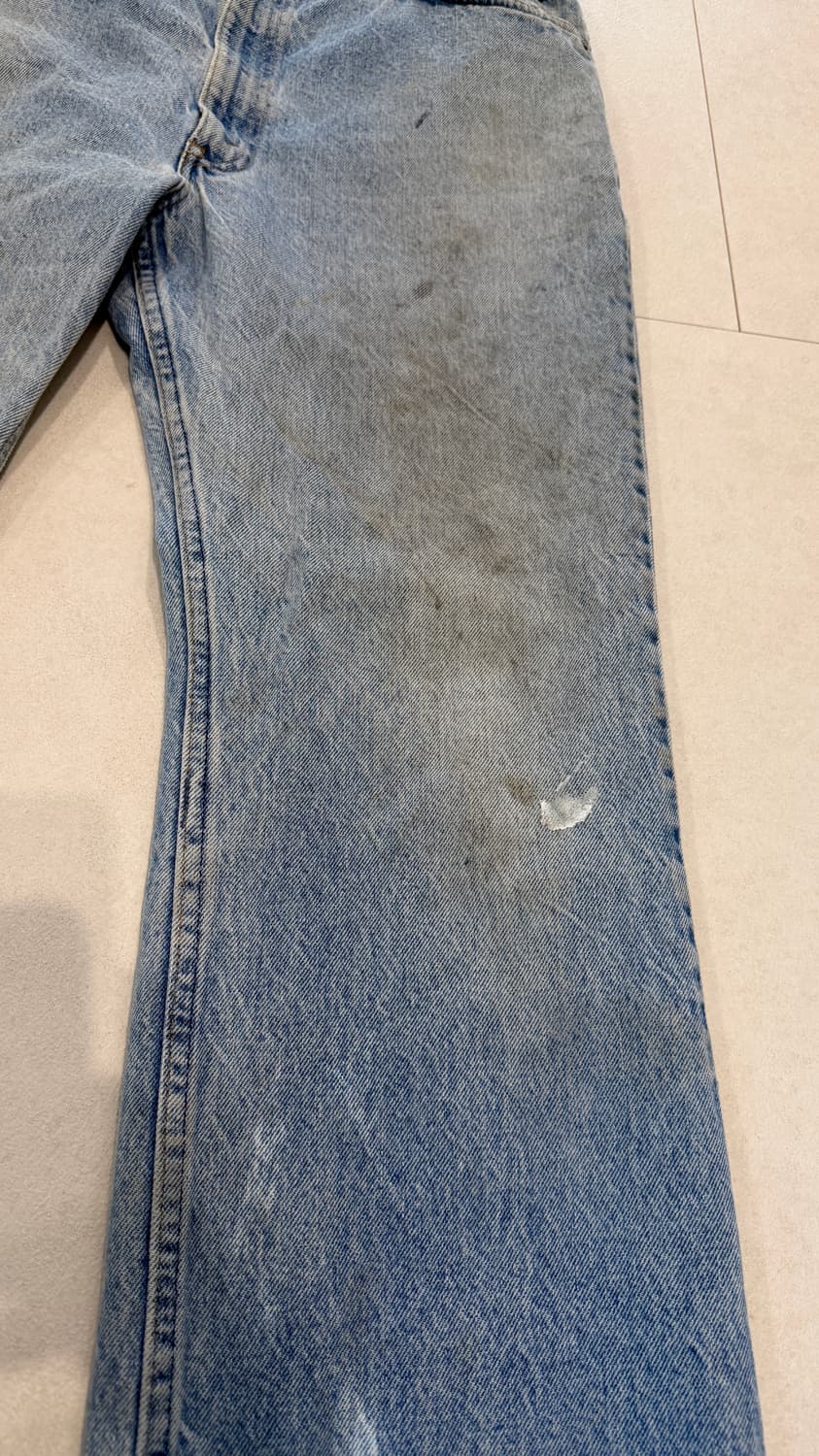 80s 리바이스 517 오렌지탭 디스트레스  상품이미지3