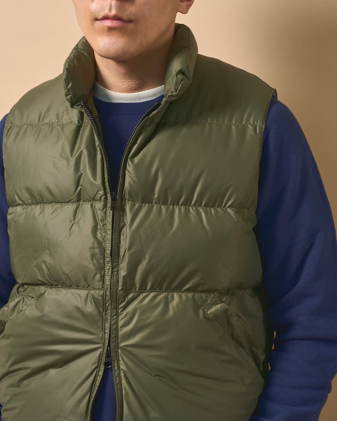 크레센트 다운 웍스 패딩 베스트 상품이미지4