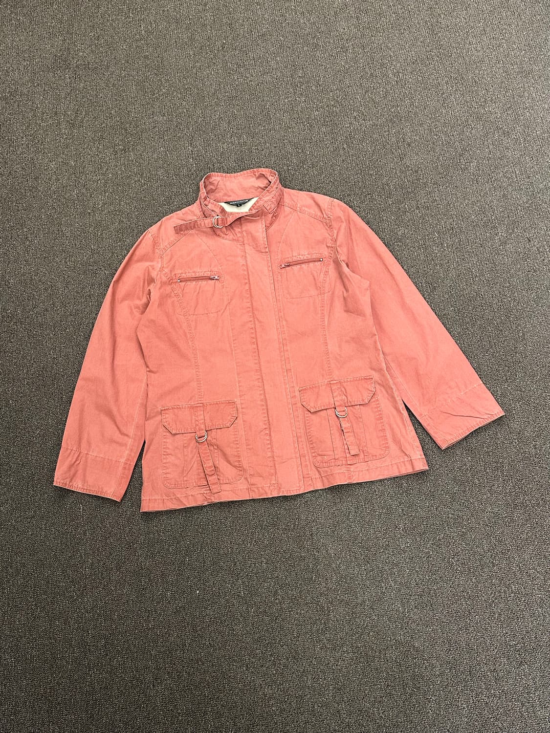 L)MARYLESTER vintage 여성 인디핑크 유틸리티 워크 자켓 상품이미지1