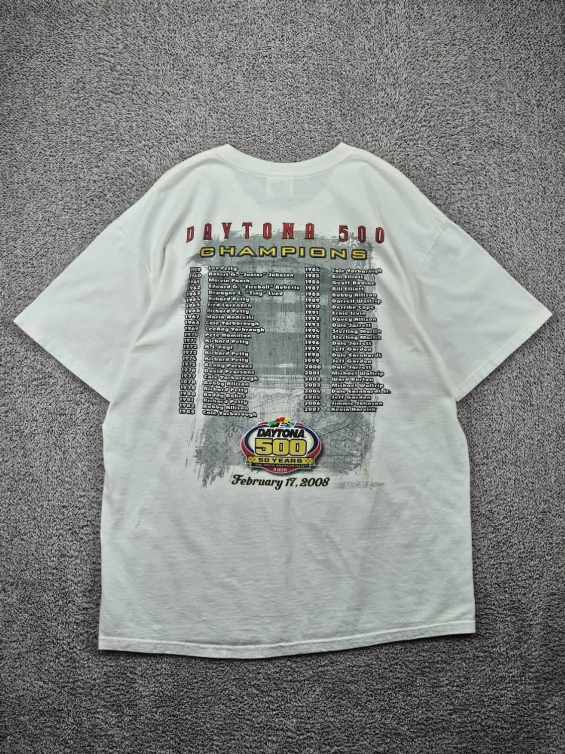 체이스어센틱 데이토나500 레이싱 반팔 티셔츠 ( XL ) / 11868 상품이미지3