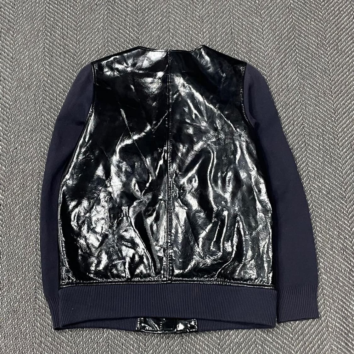 마르니 h&m 콜라보 레더 블루종 v0121 상품이미지2