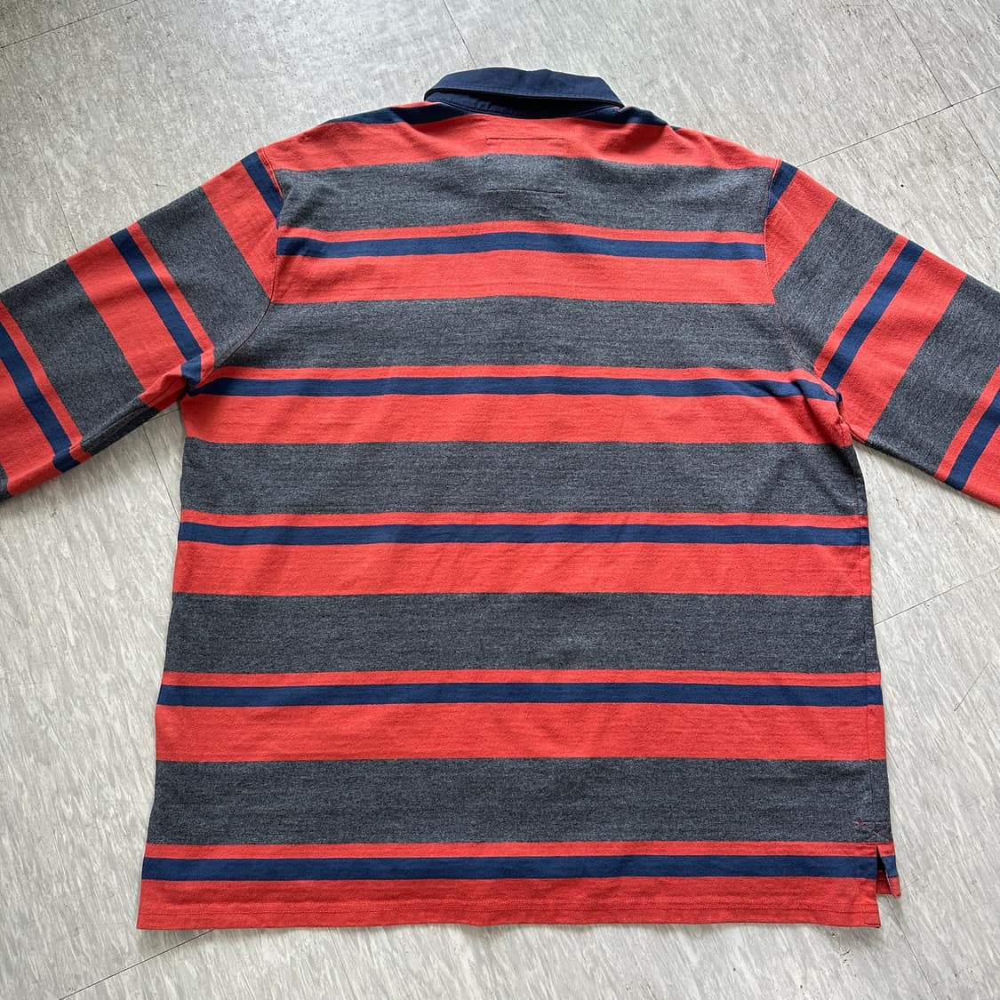 L.L.Bean 엘엘빈 스트라이프 럭비셔츠 XL  상품이미지7